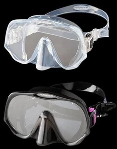 Atomic Aquatics Frameless - Einglasmaske mit ULTRACLEAR Gläsern - Bild 1 von 5