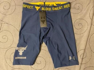 UNDER ARMOUR THE ROCK COMPRESSION TRAINING SHORTS SIZE M MEN $44.98 - Picture 1 of 3