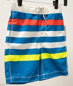 NEW boy's size S 6 7 Gap Kids swim trunks lined swimsuit boardshorts NWT New - Picture 1 of 3