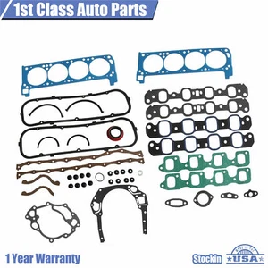 Full Engine Gasket Set For Ford E-350 E-250 F-350 Bronco E-100 351C 351M FS3502 - Picture 1 of 4