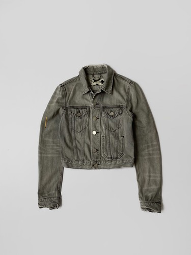 Acne Studios giacca denim grigio donna taglia XS