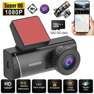 WIFI Full HD 1080P Dashcam Mini Auto DVR Videorekorder G-Sensor Loop Aufnahme - Bild 1 von 19