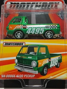 Best of Matchbox MBX 66 Dodge A100 Green Series 1 MB862 2016 - Picture 1 of 7