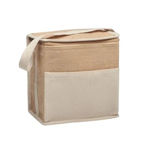 MidOcean Lona 3L Jute Canvas Cooler Bag MO561 - Picture 1 of 5