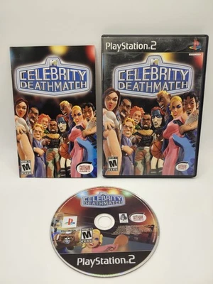 MTV Celebrity Deathmatch (Sony PlayStation 2, 2003) Black Label PS2 CIB Tested - Image 1 of 4