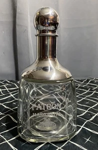 Ersatz��Exquisiter PATRON MARGARITA Glas & Chrom Metall COCKTAIL Shaker - Bild 1 von 12