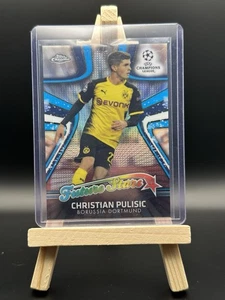 CHRISTIAN PULISIC Rookie RC (USA/Dortmund) Future Stars Topps Chrome UCL 2017/18 - Picture 1 of 2