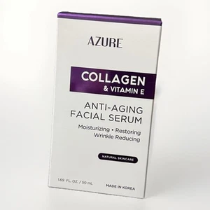 AZURE Collagen & Vitamin E Anti Aging Facial Serum-Reduces Fine Lines-50mL - Picture 1 of 1