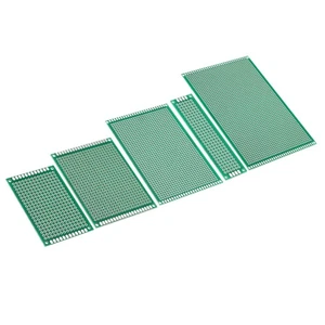 Circuito Scheda PCB, 10 Pezzi Prototipo Perfboard Saldatore per Circuito Fai da Te, Verde - Foto 1 di 5