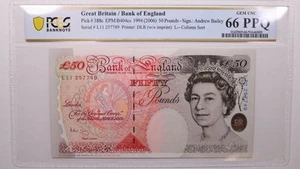 (2006) 50 Pounds, Great Britain., PCGS CU-66 PPQ., Store #GWC041 - Picture 1 of 2
