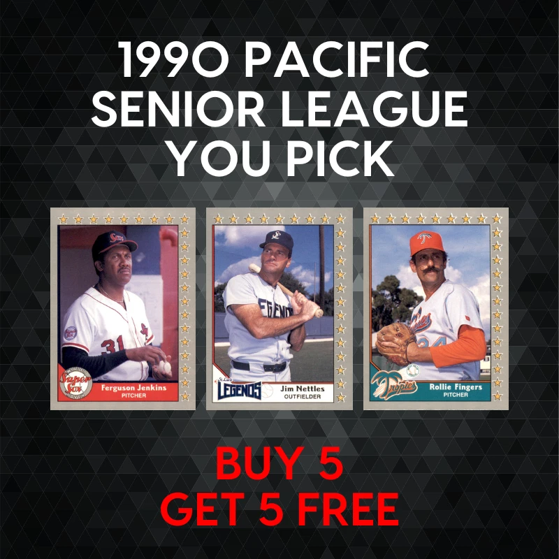 1990 Pacific Senior League Baseball - YOU PICK - Complete Your Set - Image 1 of 1