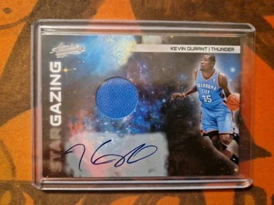 KEVIN DURANT 2011 Panini ABSOLUTE Basketball STAR GAZING Auto Patch /25 #2 - Image 1 of 4