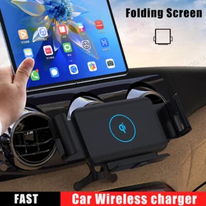 Chargeur de voiture sans fil support de support de voiture pour Samsung Galaxy Z pli 6/5/4/3/2 - Photo 1 sur 16