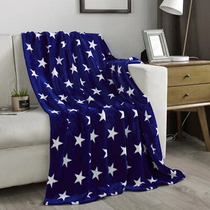 Flannel Fleece Blanket Soft Plush Sofa Couch Cozy Bed Throw Blanket Reversibe - Picture 1 of 77