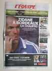 L'equipe N°21 847 Du 11/05/2014 - Zidane À Bordx ?/Gp Espagne: Mercedes Se Balad