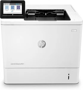 HP LaserJet Enterprise M611dn Monochrome Printer with built-in Ethernet -Perfect - Picture 1 of 16