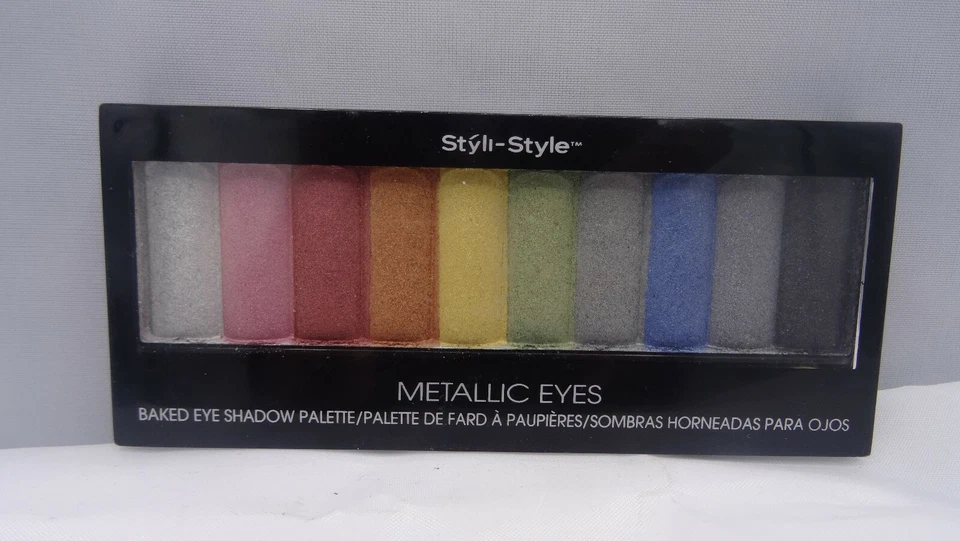 STYLI STYLE METALLIC EYE SHADOW PALETTE NEW - CHOOSE SHADE - Image 1 of 2