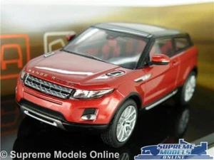 RANGE ROVER EVOQUE MODEL CAR FIRENZE RED 1:43 SIZE IXO DEALER SPECIAL LAND T3 - Picture 1 of 5