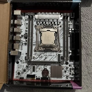 Am4 mother board ddr4, ram 8gb x2, Cpu INTEL® XEON B E5-2650V4 SR2N3 2.20GHZ - Picture 1 of 4