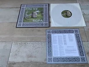 Fire + Ice Runa rare vinyl LP 2012 DEATH IN JUNE SOL INVICTUS FIRE AND ICE - Picture 1 of 4