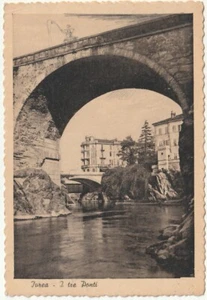 IVREA - TORINO - I TRE PONTI - VIAGG. 1947 -1988- - Picture 1 of 1