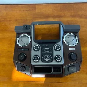Control panel w/ vents radio temperature controls DC3T-18A802-FDQ6AC F250 - Bild 1 von 23