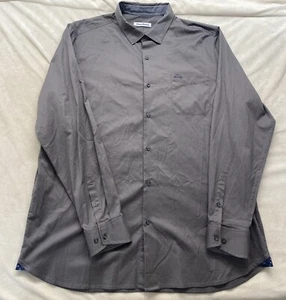 Tommy Bahama Shirt Mens 2XL XXL Gray Button Up - Picture 1 of 9