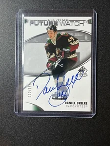 2020-21 Upper Deck SP Legends All Time Future Watch Auto /199 Daniel Briere - Picture 1 of 2
