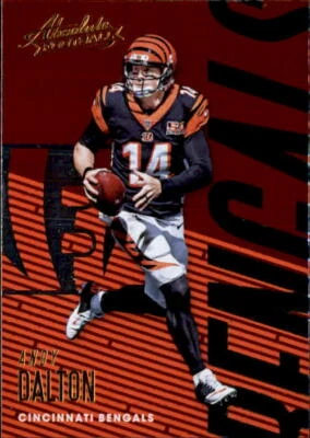 Andy Dalton 2018 Panini Absolute Card #19 - Image 1 of 2