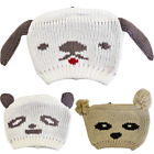 Premium Quality Adult Unisex Animal Face Knitted Winter Hat Panda Dog Bear Hat