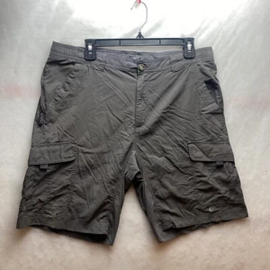 Pantalones Cortos Para Hombres Columbia Omni Wick Talla M Gris Nylon Informales Ripstop Carga - Imagen 1 de 6