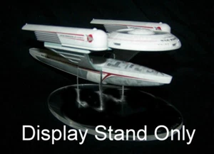Soporte de exhibición de acrílico para Eaglemoss XL USS Pegasus Oberth Clase Star Trek TNG - Imagen 1 de 2