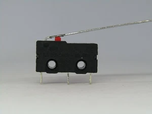 55 mm Extra Long Lever Microswitch SPDT 5A 125 250Vac 10 T 85 Switch KW12-D - Picture 1 of 5