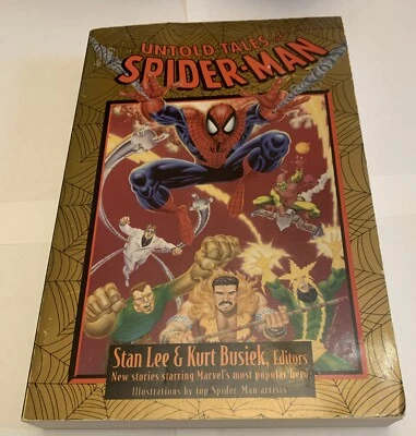 UNTOLD TALES OF SPIDER-MAN by Stan Lee TPB 1997 Novel 1st edit 1st print NEW - Image 1 of 4