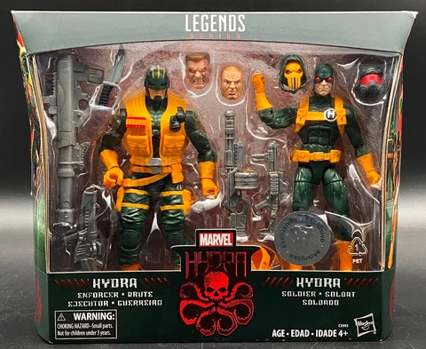 Marvel Legends Hydra - Enforcer & Soldier 2-Pack TRU Exclusive NIB Free Shipping Cover