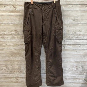 Vintage Nike ACG Mens S Snow Pants Brown Ski Outdoor Outer Layer 3 Storm Fit - Picture 1 of 18