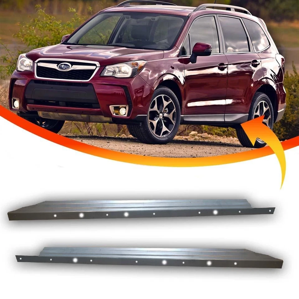 Steel Outer Rocker Panels For 2014-18 Subaru Forester Driver and Passenger Sides - Изображение 1 из 1