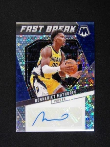 2024-25 Panini Mosaic BENNEDICT MATHURIN Auto Fast Break - Picture 1 of 2
