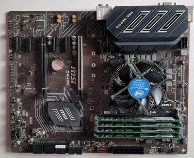 Bundle pc desktop scheda madre z390 a pro+i7 8700 + 16 gb ram - Immagine 1 di 3