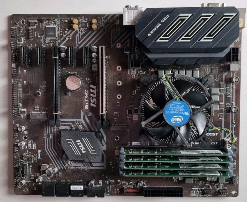 Bundle pc desktop scheda madre MSI z390 a pro+i7 8700 + 16 gb ram - Immagine 1 di 3