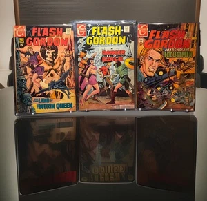 FLASH GORDON Comics #14, 15, 18 (‘69) Charlton Mike Kaluta Kunst ~3 Bücher für 1 !!️ - Bild 1 von 10