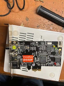 dvb-t dvb-t2 pcie tuner card videomate E650F linux compatible - Picture 1 of 2