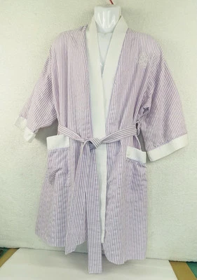 Signature 11 Stan Herman Lavanda Rayas Cortas Estilo Seersucker Textura M 5905 Foto 1 de 4