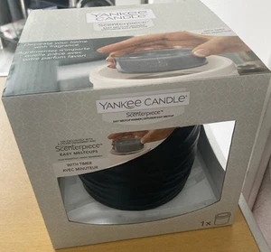 YANKEE CANDLE SCENTERPIECE EASY MELTCUPS WARMER BLACK WITH TIMER BNIB XMAS GIFT - Picture 1 of 17