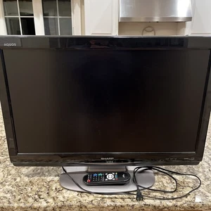 Sharp Aquos 32” Liquid Crystal TV LC-C3234U - Tested W/ Remote & Power Cord - Picture 1 of 9