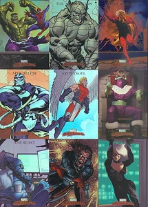 MARVEL MASTERPIECES 2007 U PICK FOIL PARALLEL INSERT CARDS 5 FOR $10 - Picture 1 of 1