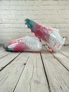 Botines de fútbol Under Armour UA para hombre Spotlight Lux LE Drip Aqua talla 16 - Imagen 1 de 9