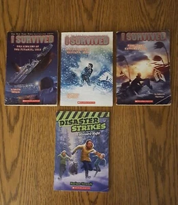 I Survived By Lauren Tarshis 3 Children's Historical Fiction Chapter Books+ More - Picture 1 of 12