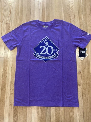 Colorado Rockies New Era Tee NWT Purple Large Cover