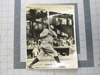 vtg photo Babe Ruth - original Brown Brothers archive Final Game 1934 11B - Image 1 of 4